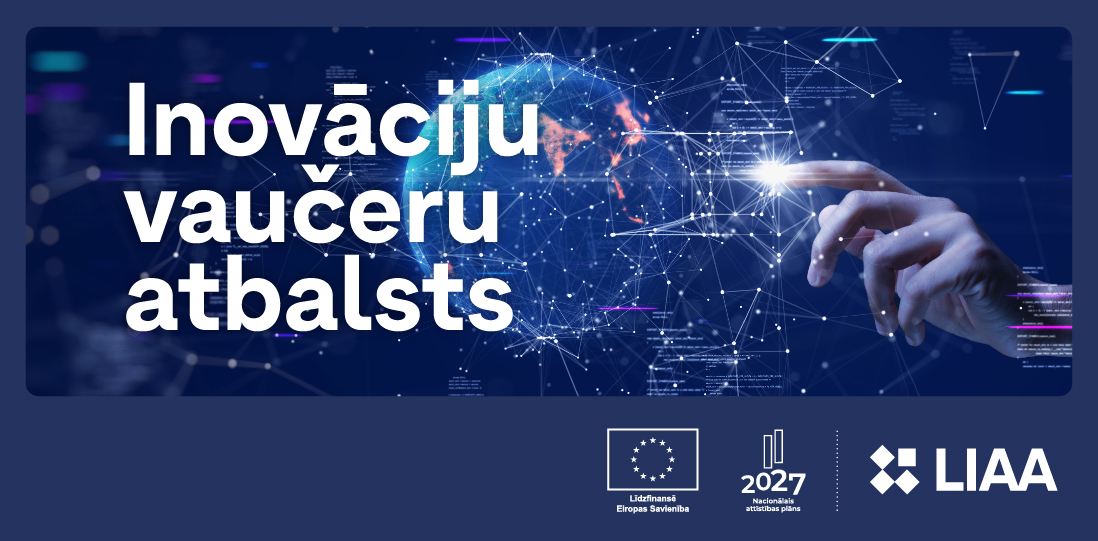 Inovāciju vaučeru baneris