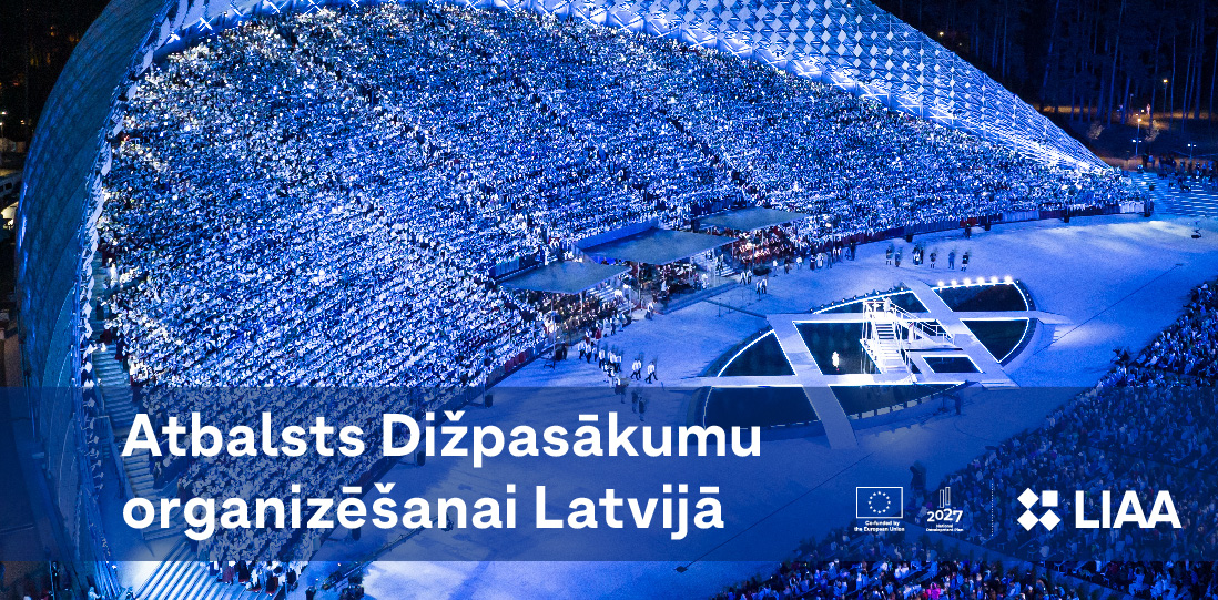 Atbalsts Dižpasākumu organizēšanai Latvijā 